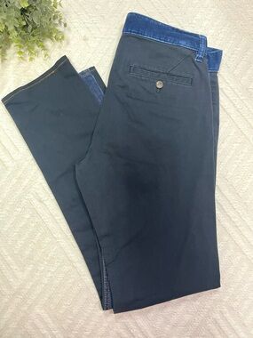 Marc By Marc Jacobs Navy Low Rise Slim Tapered Pants Size 30x34